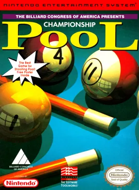 Championship Pool (USA) box cover front